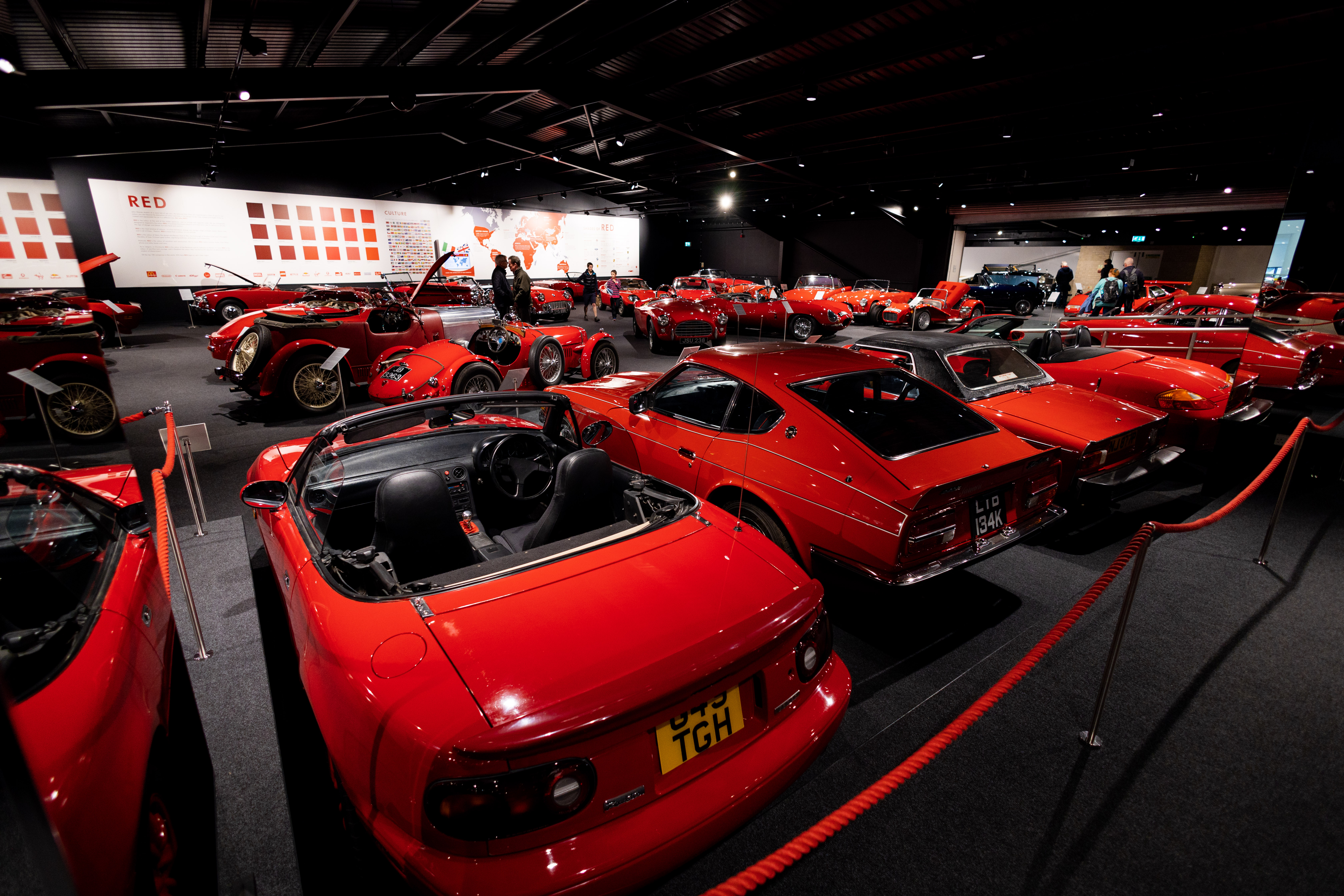 Red Room At Haynes Motor Museum