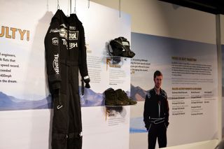 Guy Martin's Triumph Streamliner Exhibition At Haynes Motor Museum 2