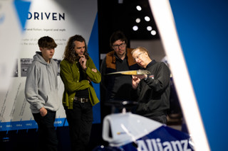 Volunteer talks at Haynes Motor Museum