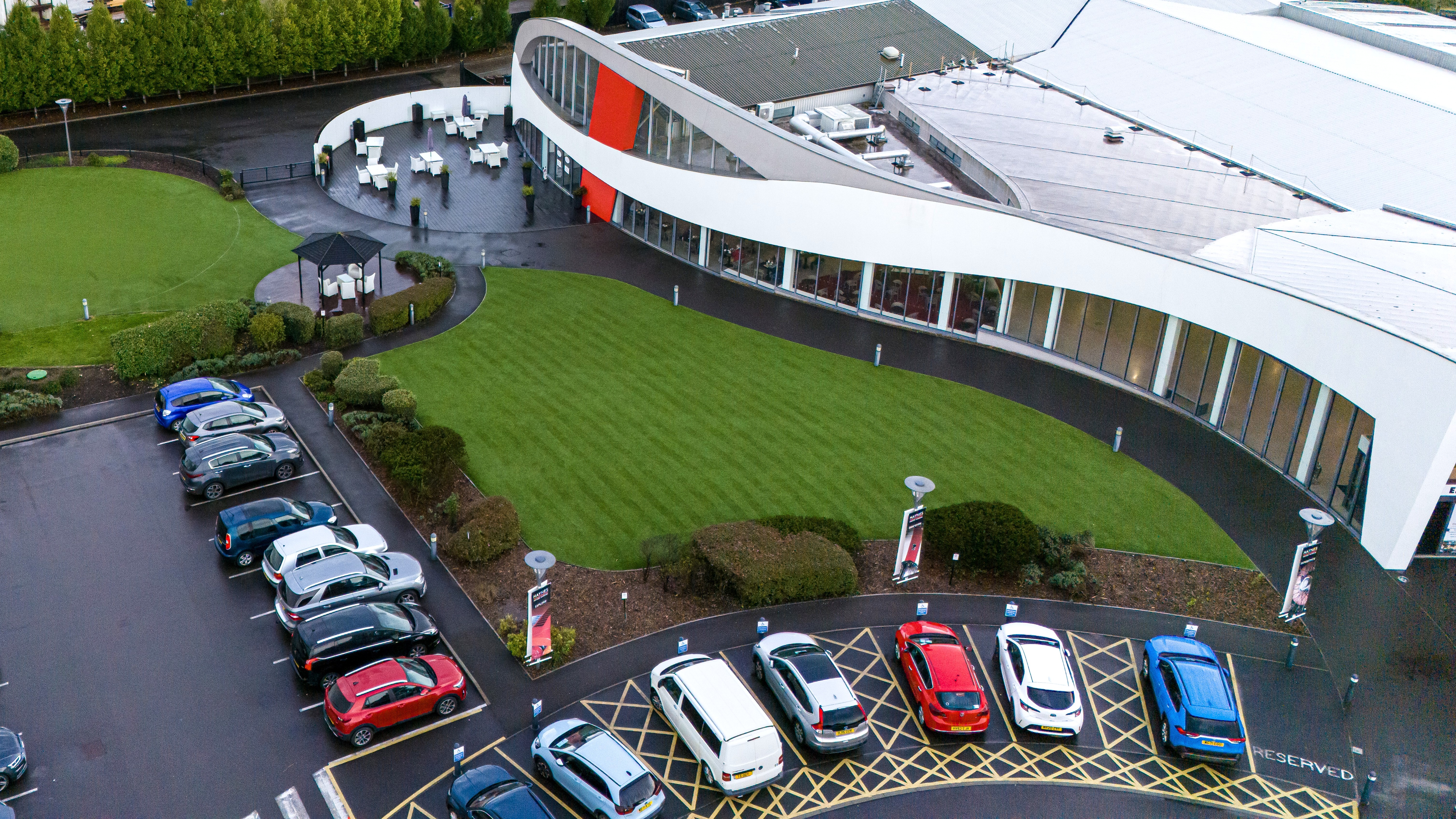 Disabled Parking At Haynes Motor Museum