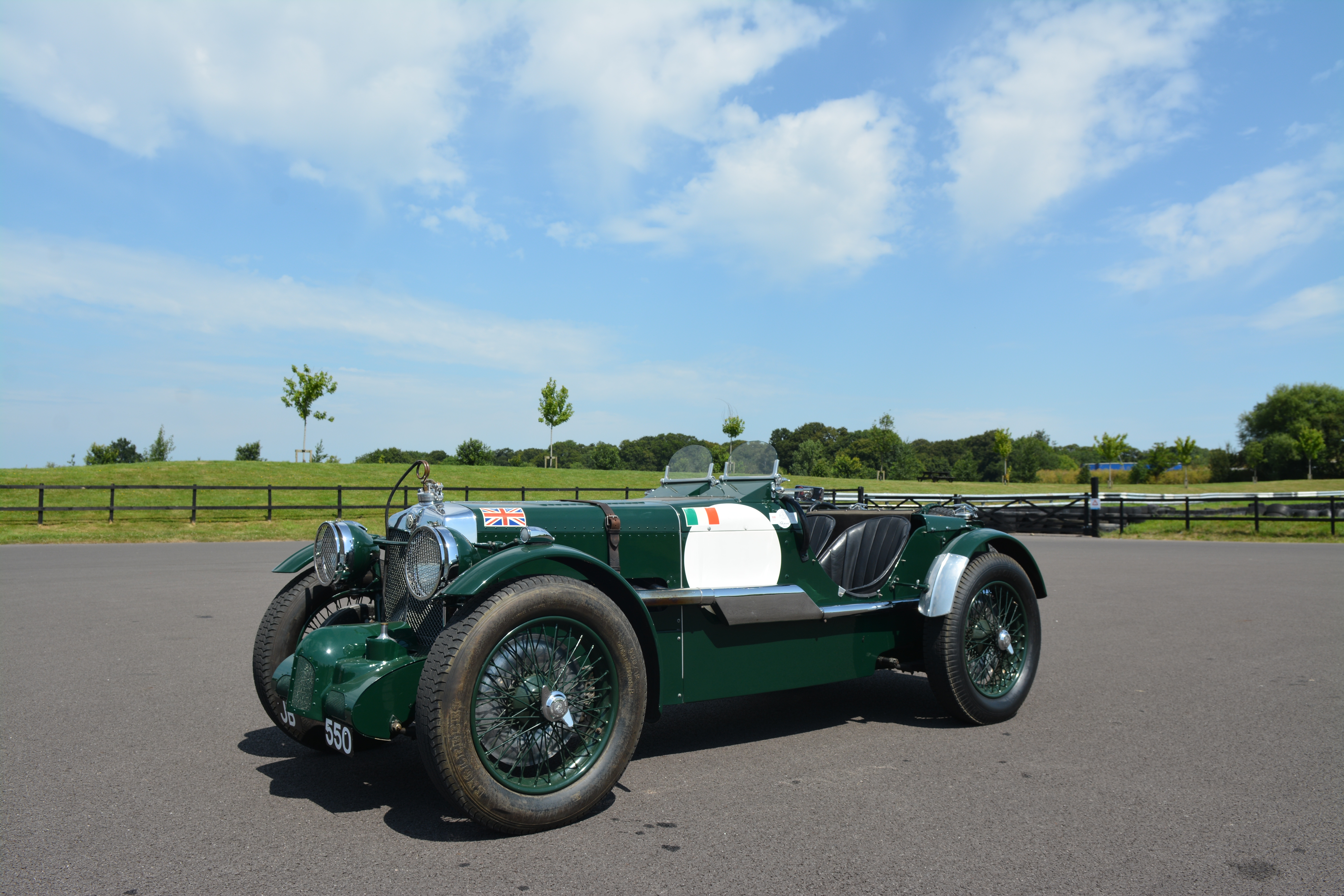 MG Magnette K3 in Outdoor Paddock at Haynes Motor Museum