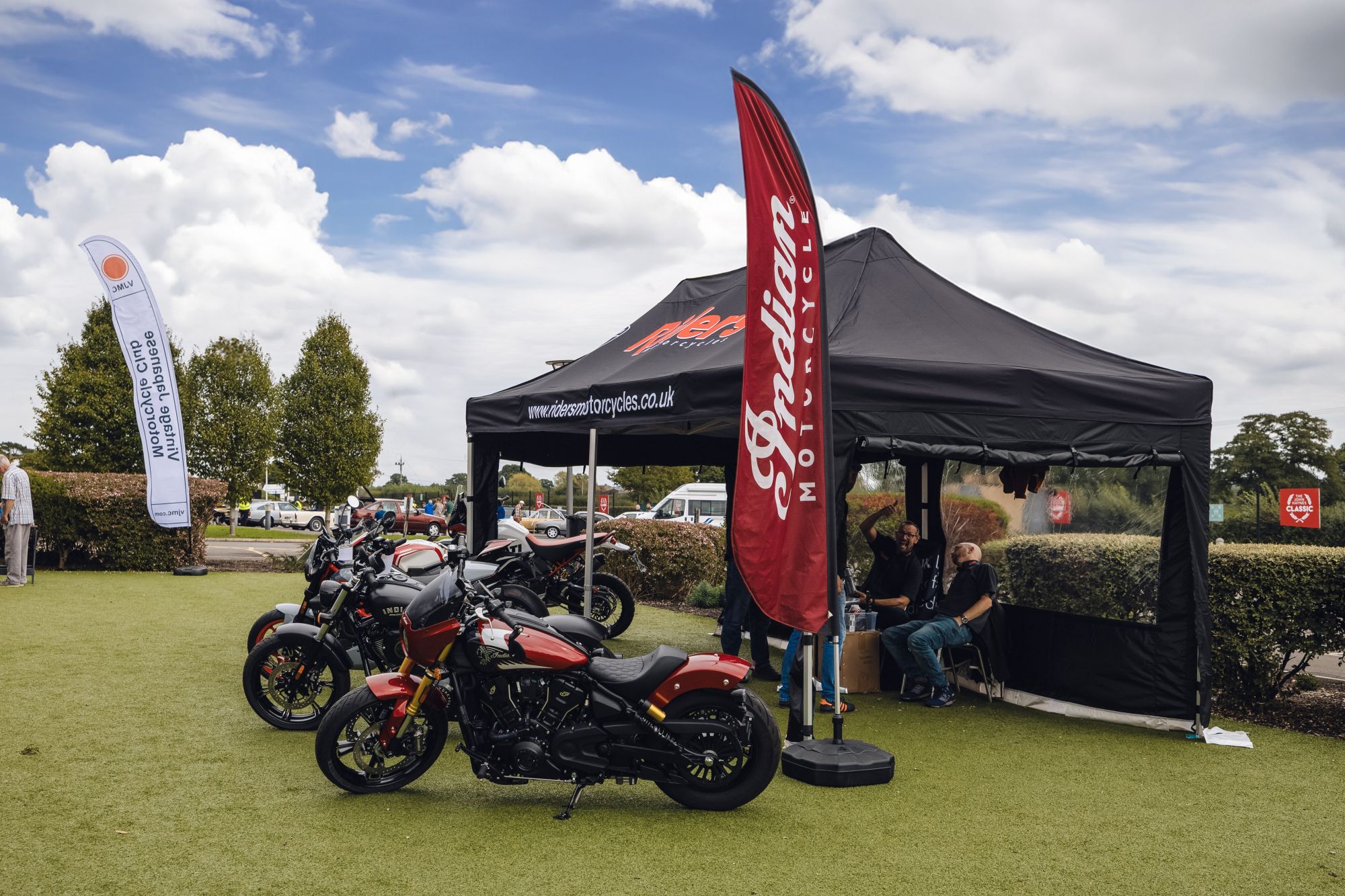 Riders Motorcycle Zone At John Haynes Classic