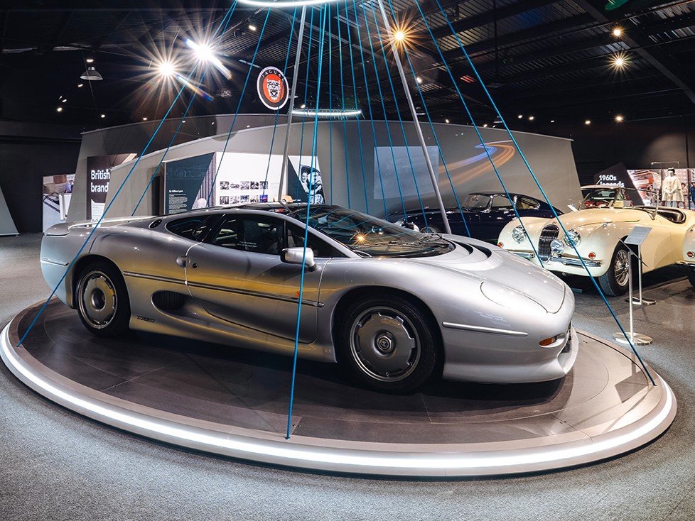 Jaguar XJ220 In British Icons At Haynes Motor Museum