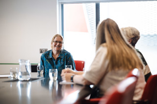 Meeting in the Boardroom at Haynes Motor Museum