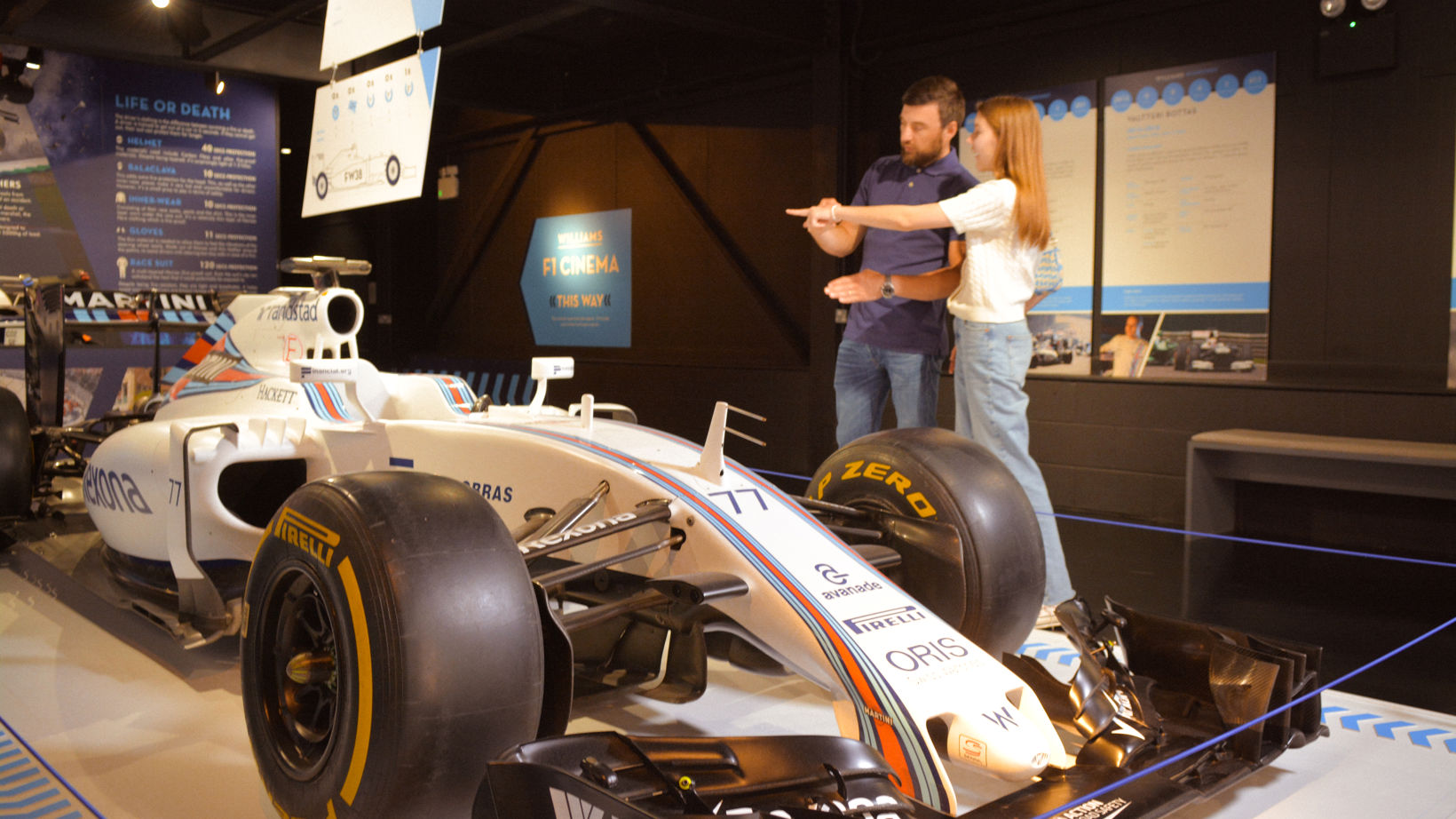 Fw38 Engine Williams FW38 | Williams F1: The Drivers & The Driven