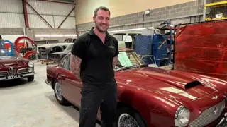 Alex Knight Aston Martin DB4 Haynes Heritage Engineering