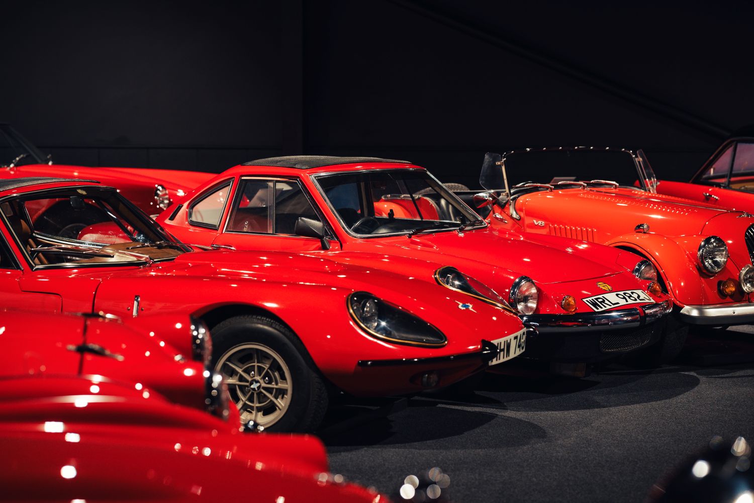 Red Room Haynes Motor Museum Close Up