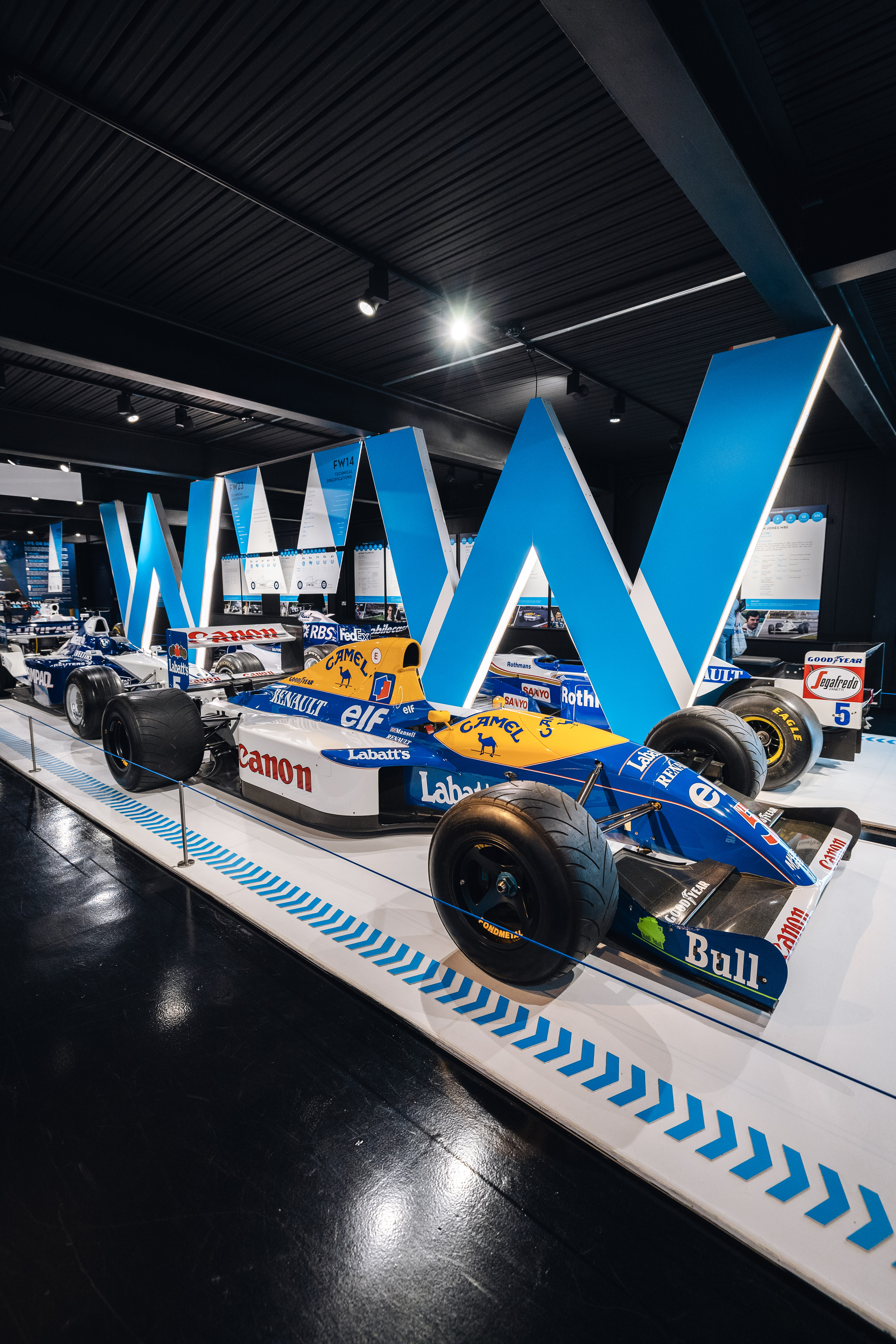 Williams FW14B at Williams Exhibition at Haynes Motor Museum