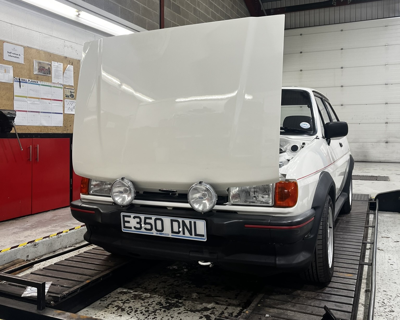 Ford XR2 in Haynes Heritage Engineering Workshop