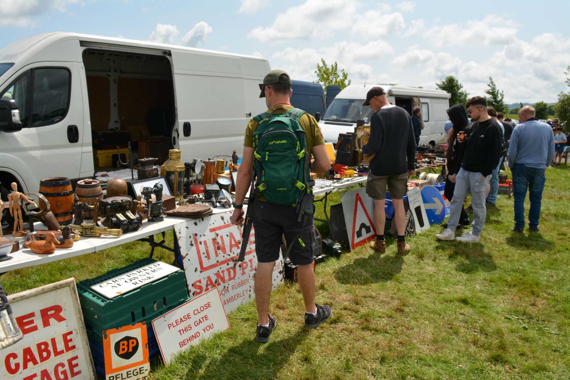 Autojumble At Haynes Motor Musuem