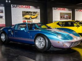 Ford GT40 replica from the Supercar Century display at Haynes International Motor Museum
