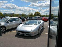 Our XJ220 going back into the Museum