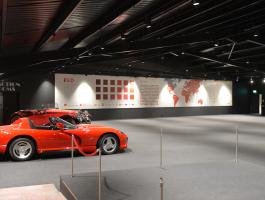 First of the Red Room cars enters new exhibition space