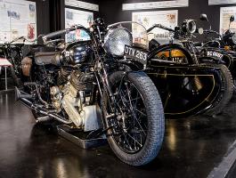 1937 Brough Superior SS80 and sidecar