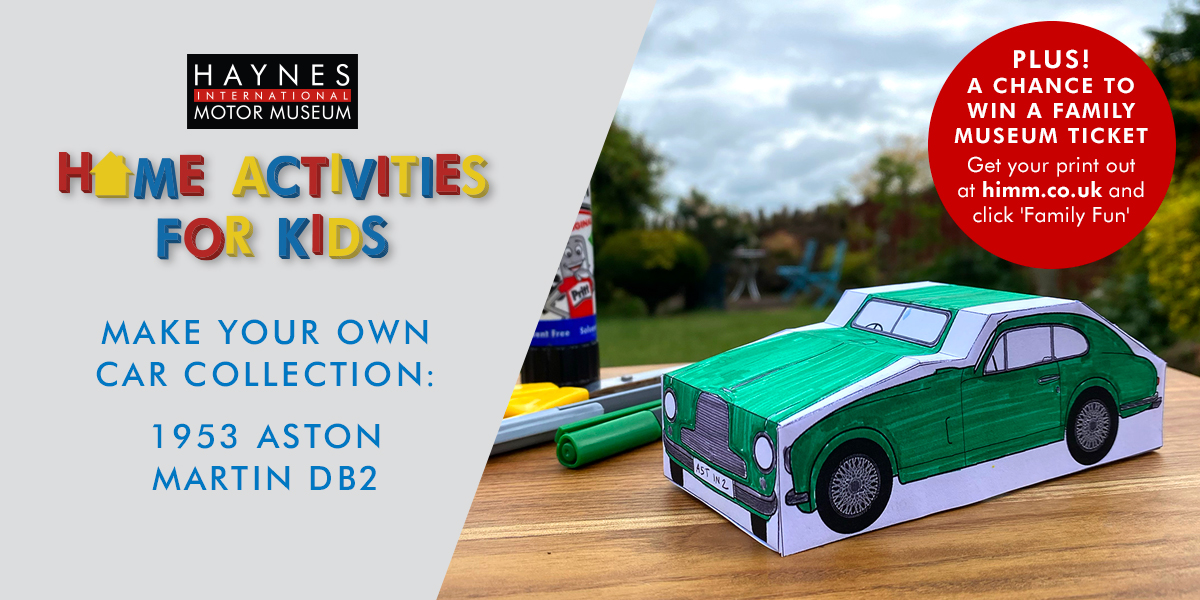 Make a DB2 at home kids activity Museum Collection