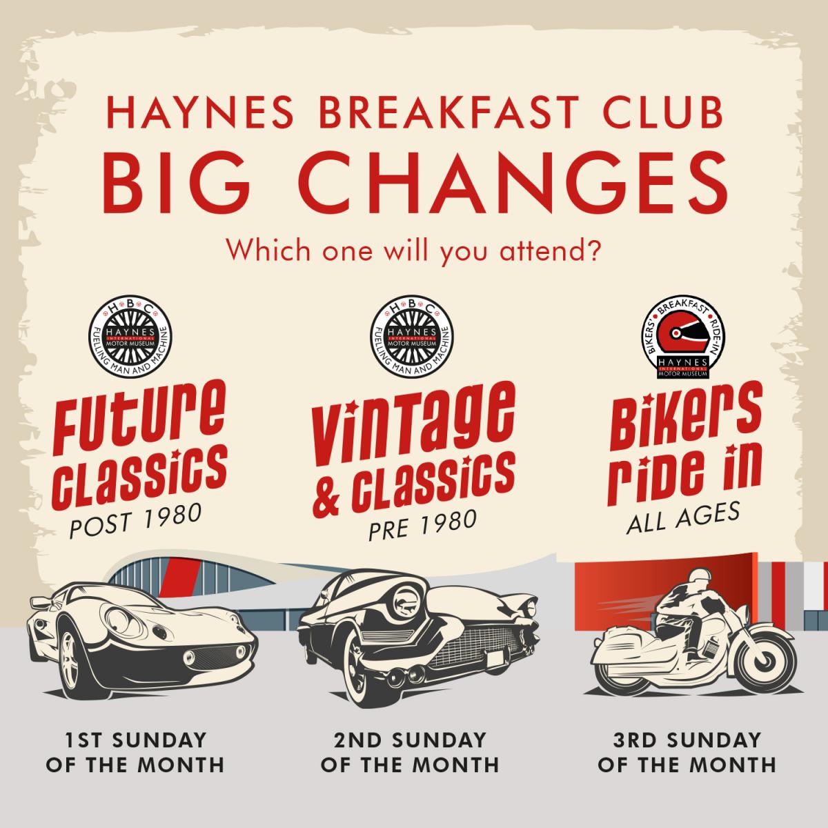 Haynes Breakfast Club - Big Changes