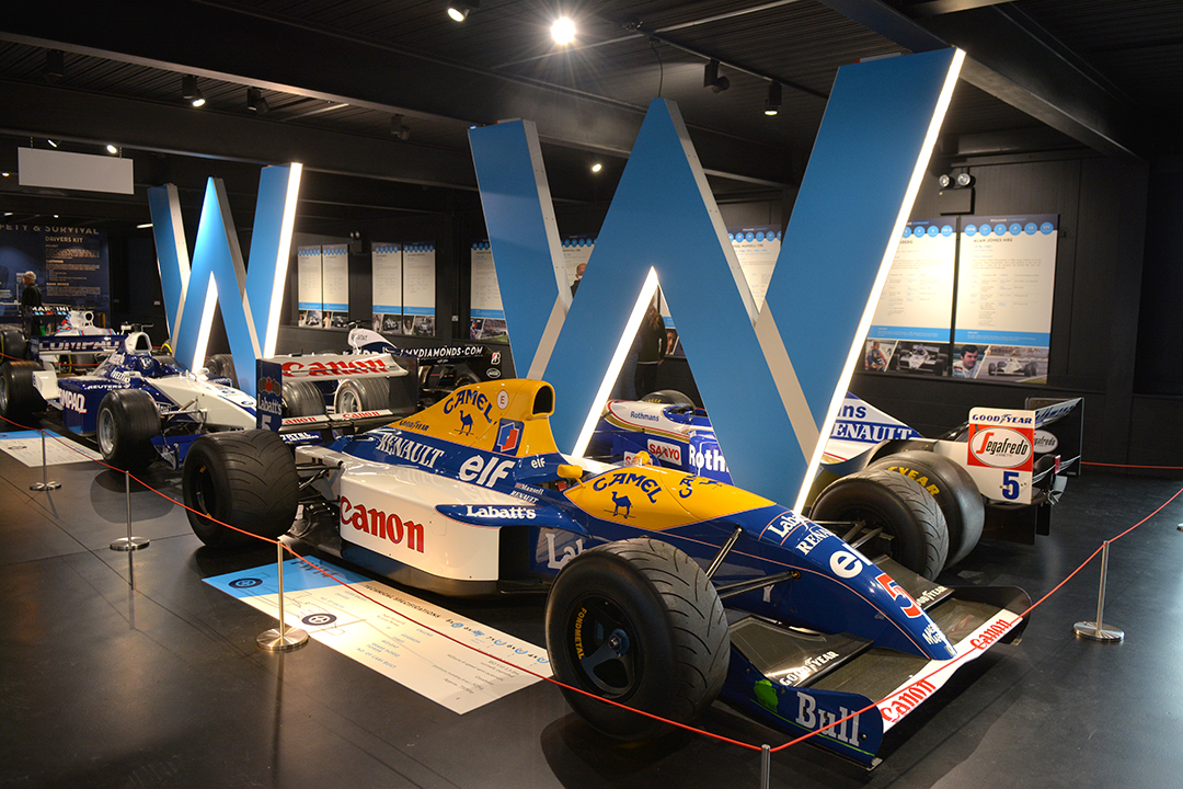 Williams F1 exhibition sneak peek