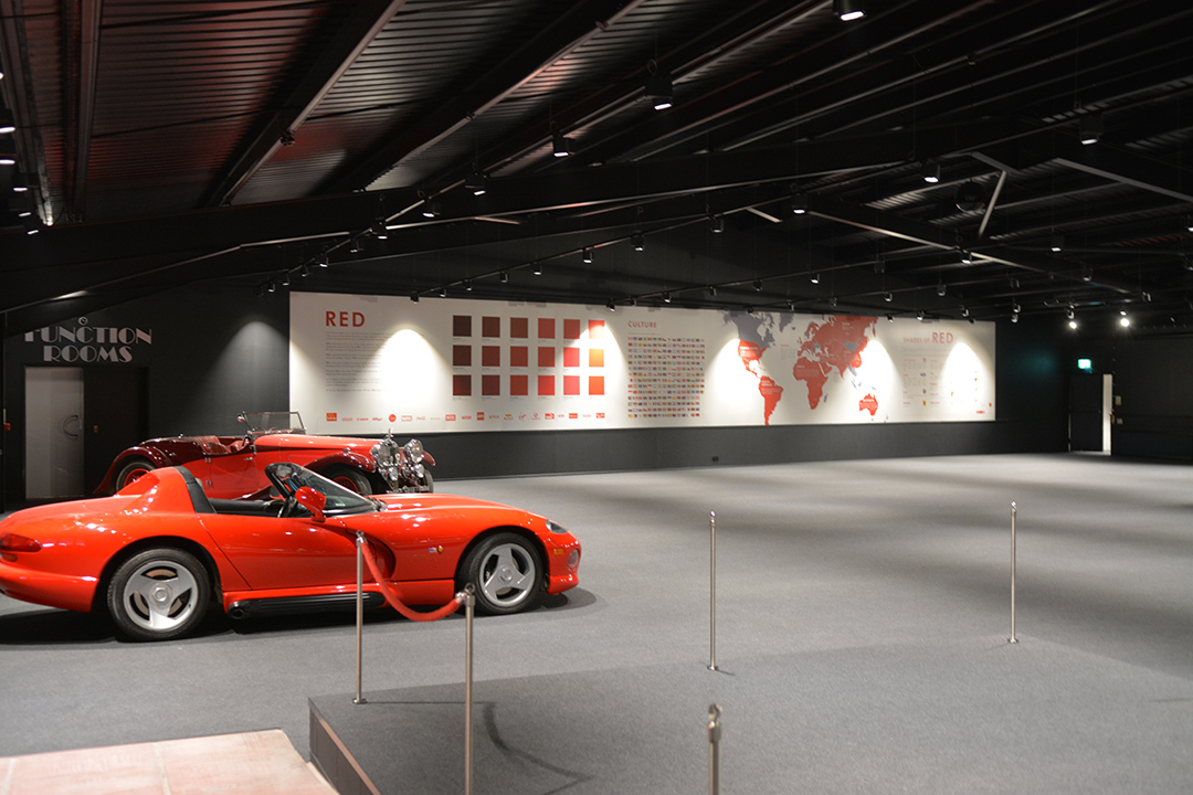 New Red Room at Haynes Motor Museum